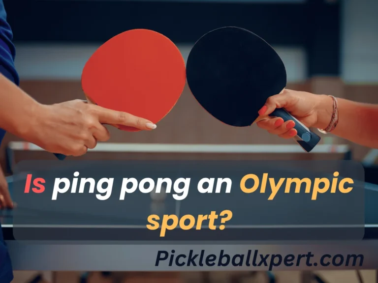 Is ping pong an Olympic sport