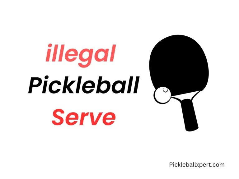 Illegal Pickleball Serve