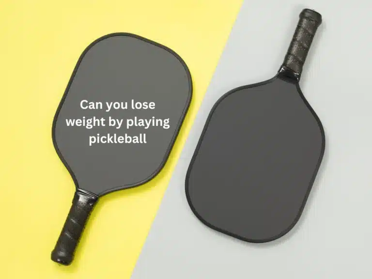 Can you lose weight by playing pickleball